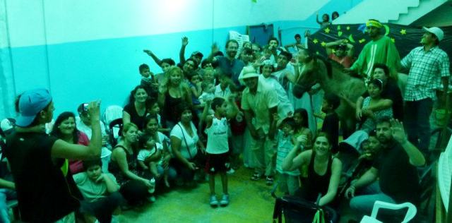 Centro Don Bosco luego del Pesebre viviente